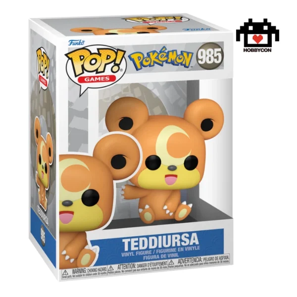 Pokemon-Teddiurse-985-Hobby Con-Funko Pop