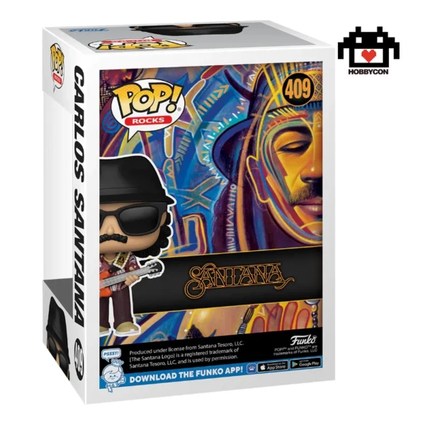 Carlos Santana-409-Hobby Con-Funko Pop