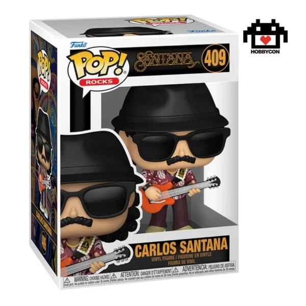 Carlos Santana-409-Hobby Con-Funko Pop