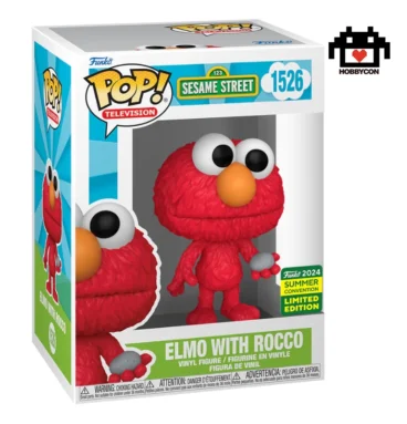 Sesame Street-Elmo Rocco-1526-Hobby Con-Funko Pop-Summer Convention 20024