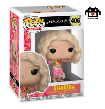 Shakira-406-Waka Waka-Hobby Con-Funko Pop