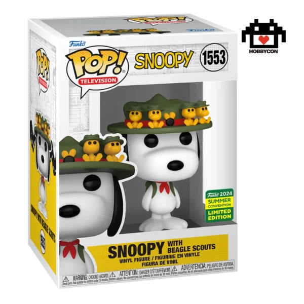 Snoopy-1553-Hobby Con-Funko Pop-Summer Convention 2024