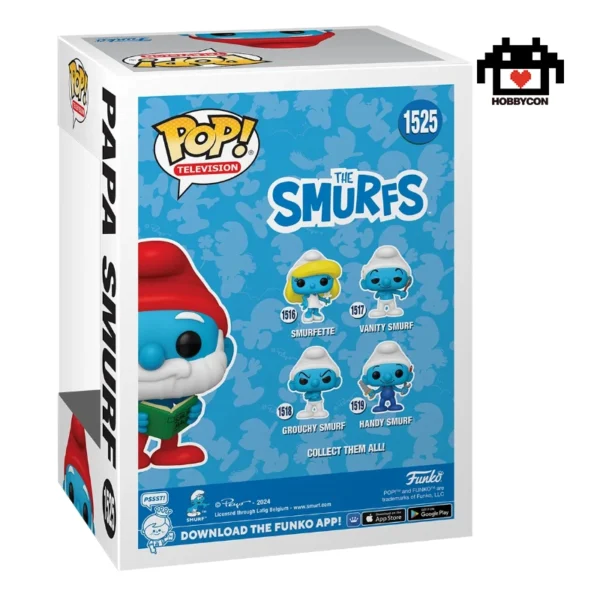 The Smurfs-Papa Smurf-1525-Hobby Con-Funko Pop-Summer Convention 2024