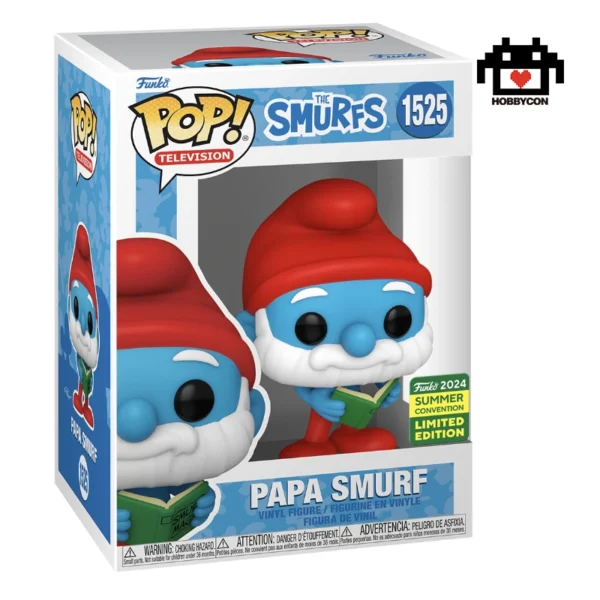 The Smurfs-Papa Smurf-1525-Hobby Con-Funko Pop-Summer Convention 2024