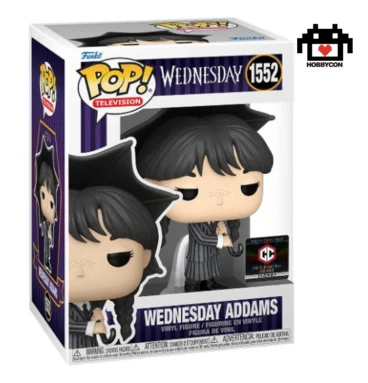 Wednesday-Addams-1552-Hobby Con-Funko Pop-Chalice Collectibles