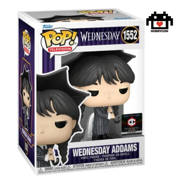 Wednesday-Addams-1552-Hobby Con-Funko Pop-Chalice Collectibles