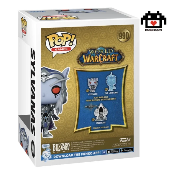 World of Warcraft-Sylvanas-990-Hobby Con-Funko Pop