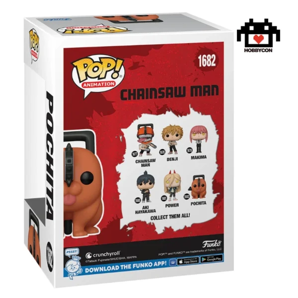 Chainsaw Man-Pochita-1682-Hobby Con-Funko Pop