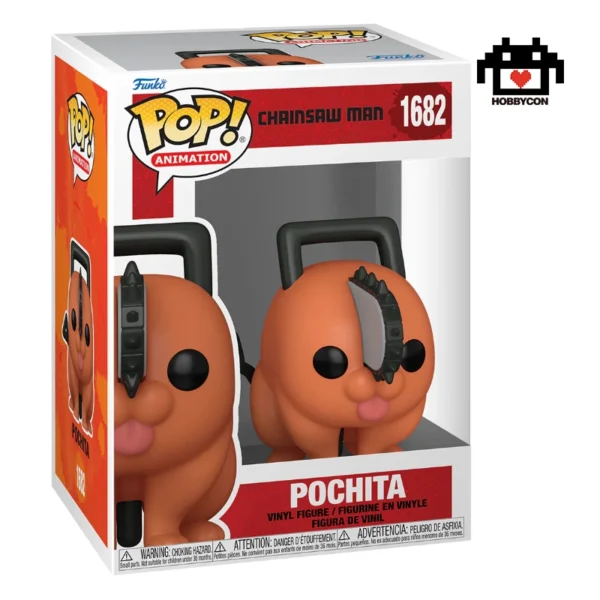 Chainsaw Man-Pochita-1682-Hobby Con-Funko Pop