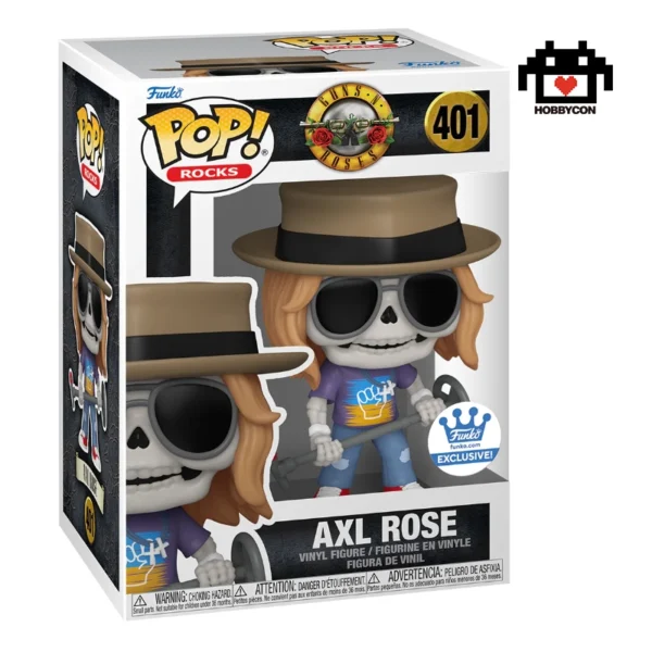 Guns N Roses-Axl Rose-401-Hobby Con-Funko Pop