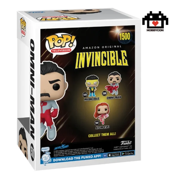 Invincible-Omni-Man-1500-Hobby Con-Funko Pop