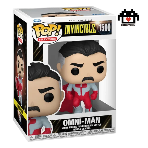 Invincible-Omni-Man-1500-Hobby Con-Funko Pop