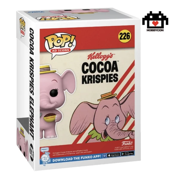 Kelloggs-Cocoa Krispies Elephant-226-Hobby Con-Funko Pop