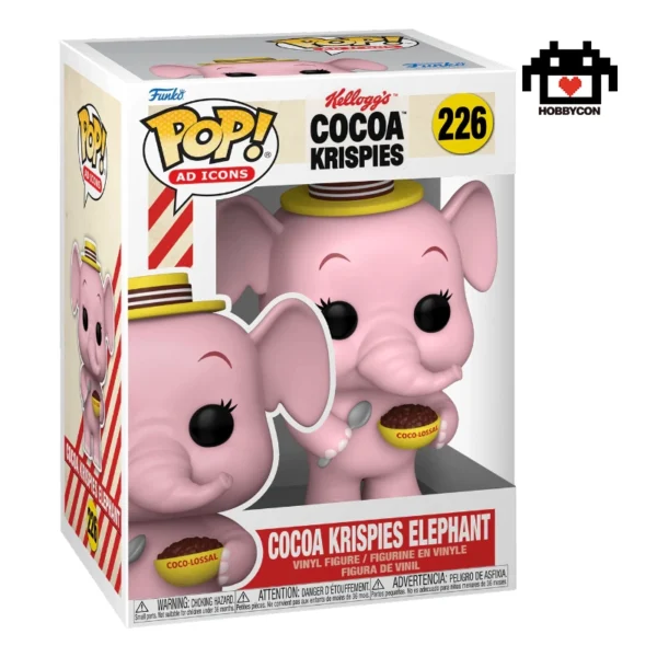 Kelloggs-Cocoa Krispies Elephant-226-Hobby Con-Funko Pop