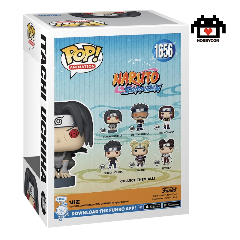 Naruto-Itachi-Uchiha-1656-Hobby-Con-Funko-Pop Naruto-Itachi Uchiha-1656-Hobby Con-Funko Pop