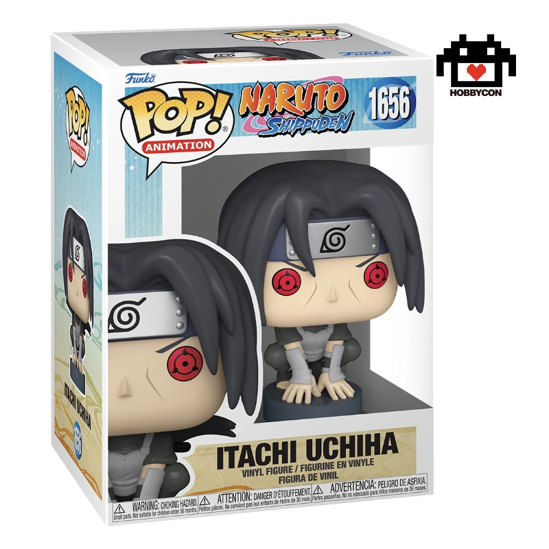 Naruto-Itachi-Uchiha-1656-Caja-Hobby-Con-Funko-Pop Naruto-Itachi Uchiha-1656-Hobby Con-Funko Pop