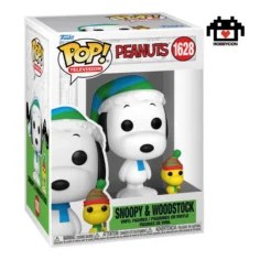 Peanuts-Snoopy-Woodstock-1628-Hobby Con-Funko Pop