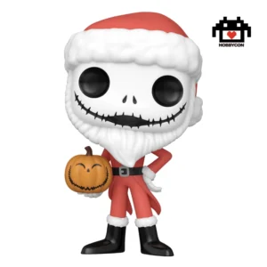 The Nightmare Before Christmas-Santa Jack-1530-Hobby Con-Funko Pop-Hot Topic Holiday