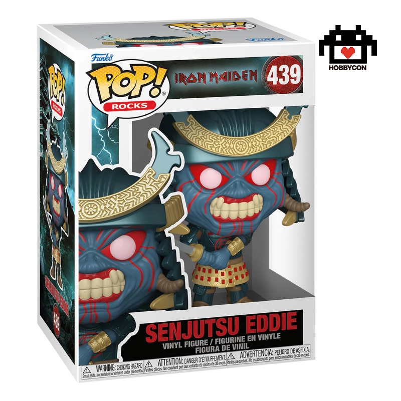 Iron Maiden Senjutsu Eddie Red Circle Felpa