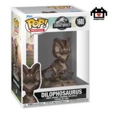 Jurassic World-Fossil-Dilophosaurus-1680-Hobby Con-Funko Pop