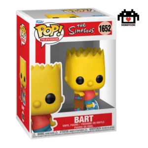 Los Simpsons-Bart-1652-Hobby Con-Funko Pop