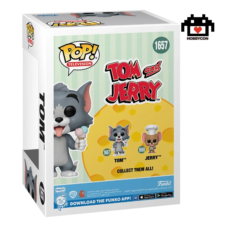 Tom-Jerry-1657-Caja-2-Hobby-Con-Funko-Pop Tom and Jerry-Tom-1657-Hobby Con-Funko Pop