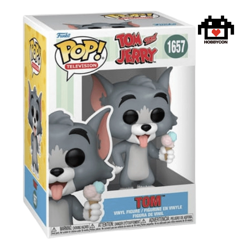 Tom-Jerry-1657-Caja-Hobby-Con-Funko-Pop Tom and Jerry-Tom-1657-Hobby Con-Funko Pop