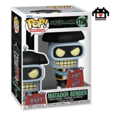 Futurama Matador-Bender-1756-Hobby Con-Funko Pop