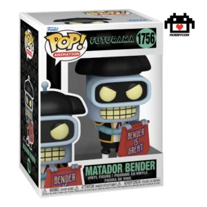 Futurama Matador-Bender-1756-Hobby Con-Funko Pop