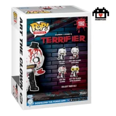 Damien Leone's Terrifier-Art The Clown-1592-Hobby Con-Funko Pop