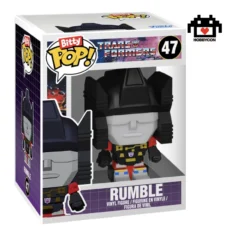 Transformers-Soundwave con Rumble-Hobby Con-Funko Pop-Bitty