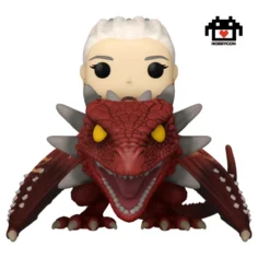 Game of Thrones-House of the Dragon-Rhaenys Targaryen-Meleys-124-Hobby Con-Funko Pop