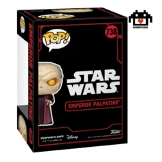 Star Wars-Venganza de los Sith-Emperor Palpatine-738-Hobby Con-Funko Pop