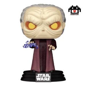 Star Wars-Venganza de los Sith-Emperor Palpatine-738-Hobby Con-Funko Pop