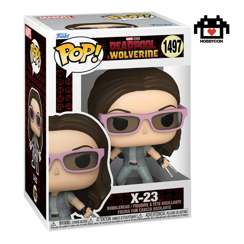 Deadpool-Wolverine-X-23-1497-Hobby-Con-Funko-Pop Deadpool-Wolverine-X-23-1497-Hobby Con-Funko Pop