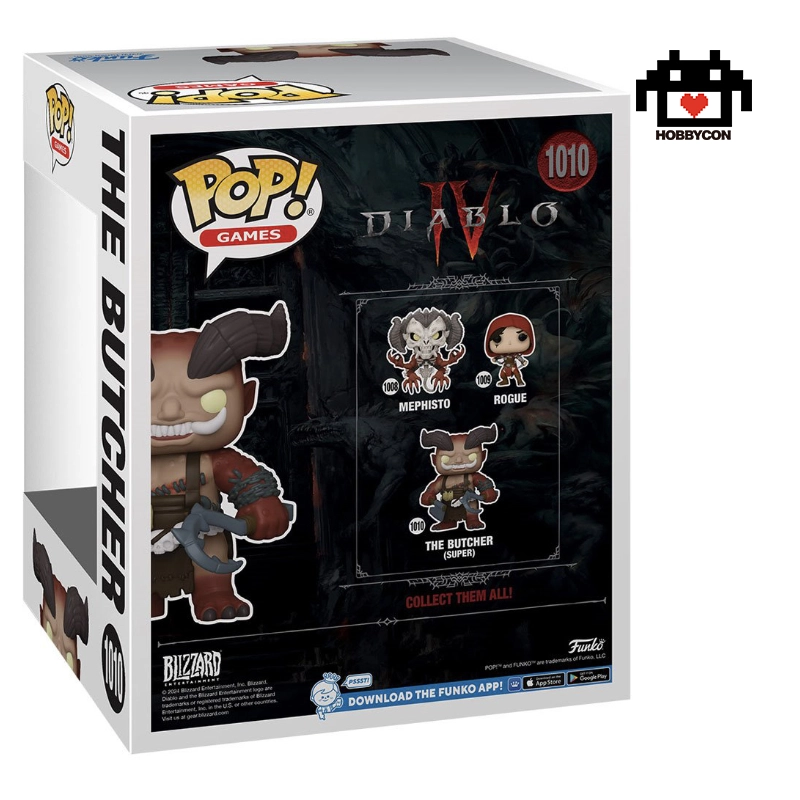 Diablo-IV-The-Butcher-1010-Hobby-Con-Funko-Pop Diablo IV-The Butcher-1010-Hobby Con-Funko Pop