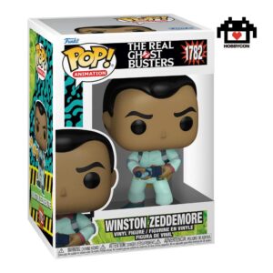 The Real Ghosbusters-Winston Zeddemore-1782-Hobby Con-Funko Pop