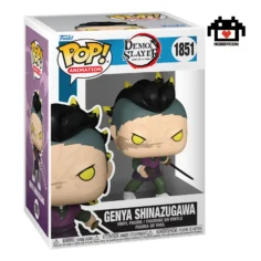 Demon Slayer-Genya Shinazugawa-1851-Hobby Con-Funko Pop