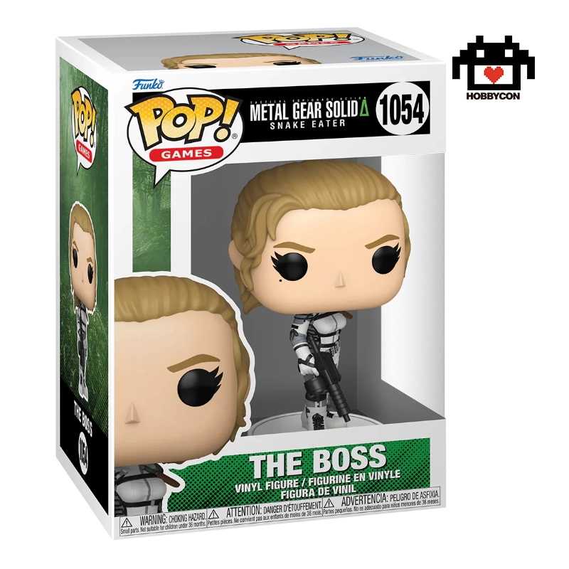 Metal-Gear-Solid-Snake-Eater-The-Boss-1054-Caja-Hobby-Con-Funko-Pop Metal Gear Solid: Snake Eater-The Boss-1054-Hobby Con-Funko Pop