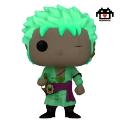 One Piece-Roronoa Zoro-327-Hobby Con-Funko Pop-Kody Trading Exclusive.