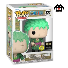 One Piece-Roronoa Zoro-327-Hobby Con-Funko Pop-Kody Trading Exclusive.