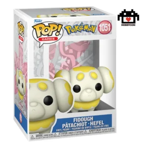 Pokemon-Fidough-Patachiot-Hefel-1051-Hobby Con-Funko Pop