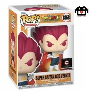 Dragon-Ball-Super-Dragon Ball - Broly-Super Saiyan God Vegeta-1868-Hobby Con-Funko Pop-Chalice Collectibles