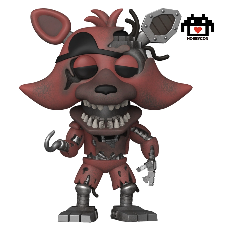 Five-Nights-At-Freddys-Withered-Foxy-1085-Hobby-Con-Funko-Pop Five Nights At Freddys-Withered Foxy-1085-Hobby Con-Funko Pop
