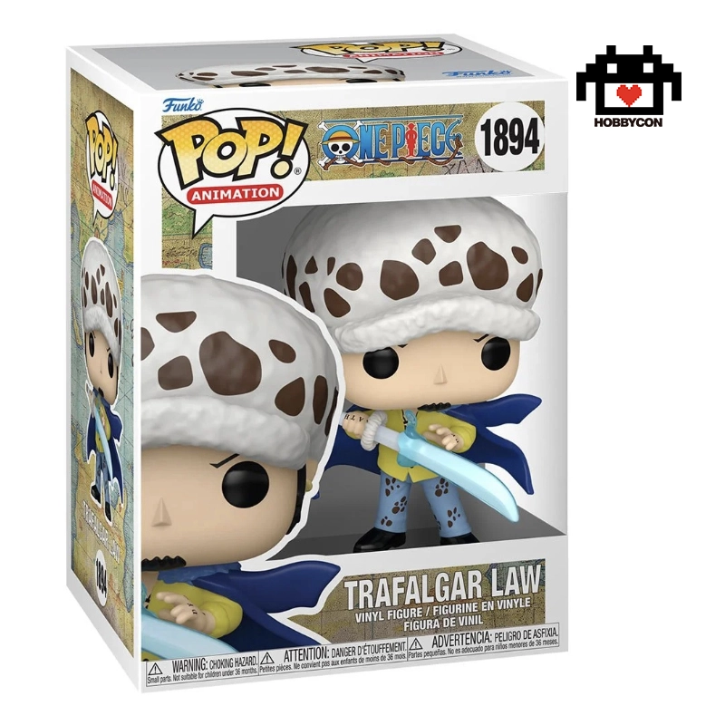 One-Piece-Trafalgar-Law-1894-Hobby-Con-Funko-Pop One Piece-Trafalgar Law-1894-Hobby Con-Funko Pop