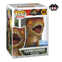 Jurassic World Rebirth-Carnotaurus-1804-Hobby Con-Funko Pop-Special Edition