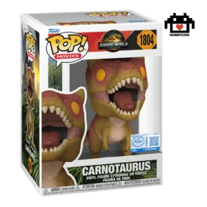 Jurassic World Rebirth-Carnotaurus-1804-Hobby Con-Funko Pop-Special Edition