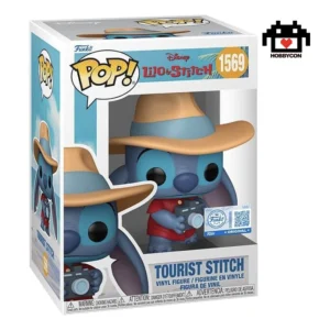 Lilo y Stitch-Tourist Stitch-1569-Hobby Con-Funko Pop-Special Edition