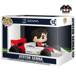 F1-Ayrton Senna-12-Hobby Con-Funko Pop