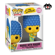 The Simpsons-Marge-Maggie-1738-Hobby Con-Funko Pop